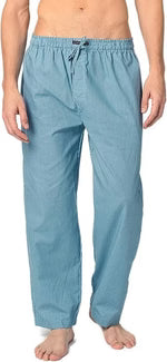 Men's Super Soft Woven Pajama & Sleep Long Lounge Pants