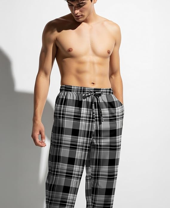 Men's Super Soft Woven Pajama & Sleep Long Lounge Pants