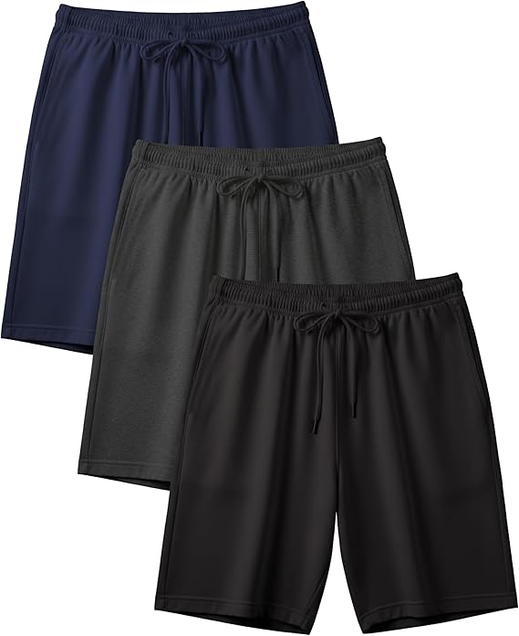Men's French Terry Drawstring Shorts