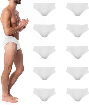 Men's All Natural Cotton Sport Briefs