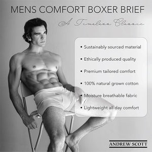 Men's Cotton Blend Boxer Shorts