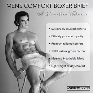 Men's Cotton Blend Boxer Shorts
