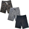 Boys Fleece Jogger Shorts Drawstring Basketball Sport Shorts