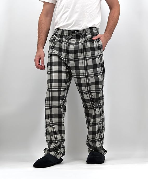 Men's Super Soft Woven Pajama & Sleep Long Lounge Pants