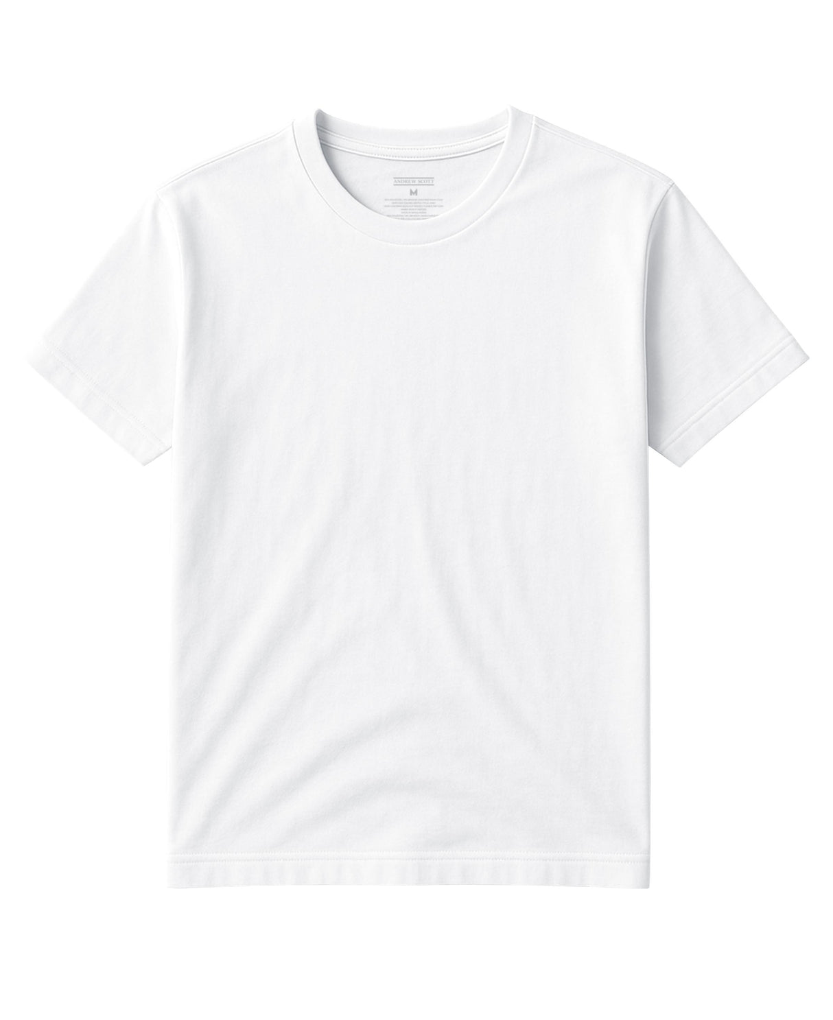 Men's Classic Crew Neck Short Sleeve Cotton Undershirts / T Shirts