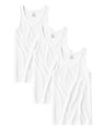 Men's 100% Cotton Tag Free A-Shirt Tanks