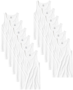 Men's Cotton A-Shirt Tanks (Multi-Packs)