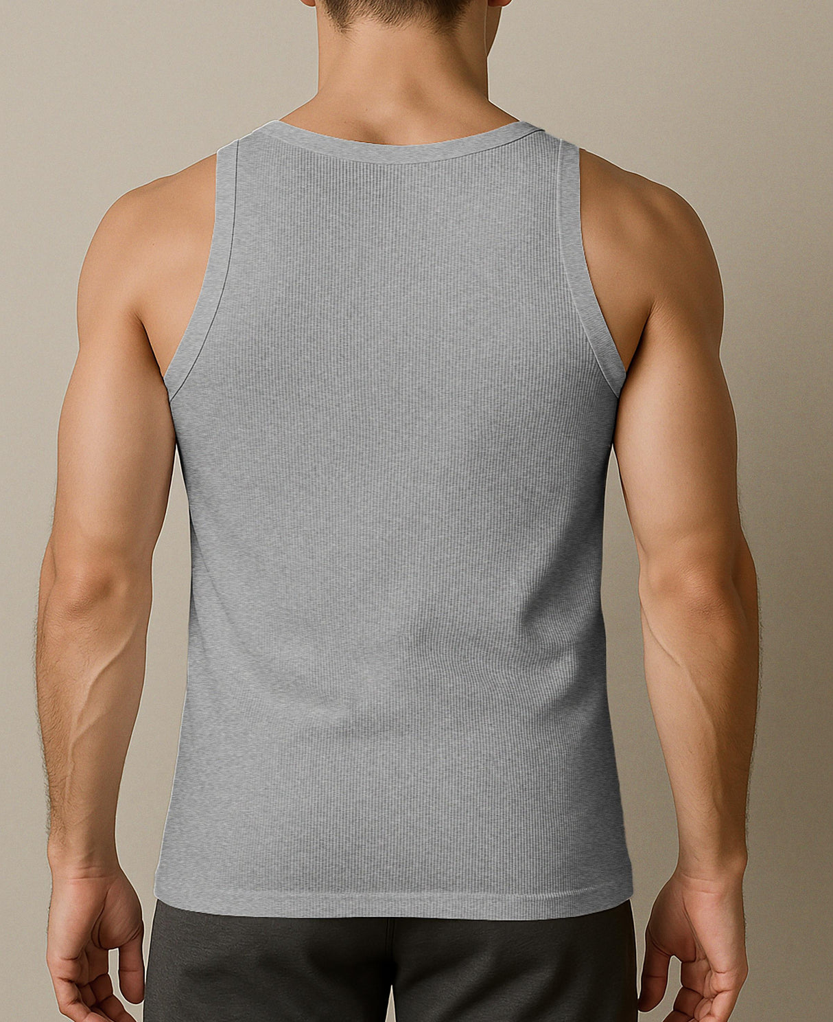 Men's 100% Cotton Tag Free A-Shirt Tanks