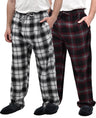 Men's Cotton Super Soft Flannel Plaid Pajama Pants