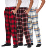 Men's Cotton Super Soft Flannel Plaid Pajama Pants