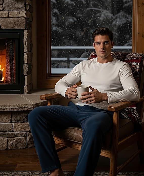 Men's Micro Fleece Plaid Lounge Pants  (Multi-Packs)