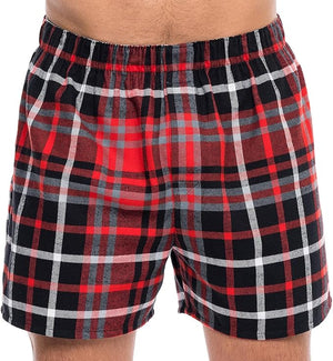 Men's Cotton Flannel Super-Soft Woven Boxer Shorts