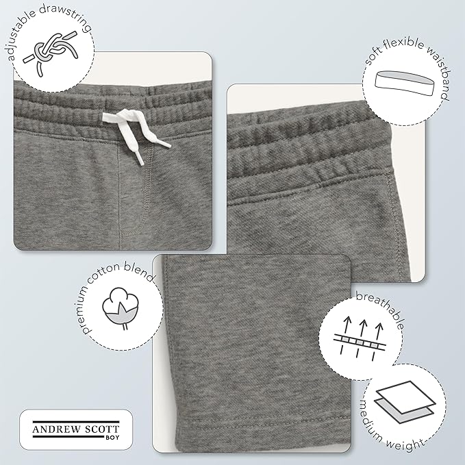 Boys Cotton Basketball Shorts