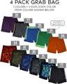 Boys Active Performance & Mesh Style Basketball Sport Shorts