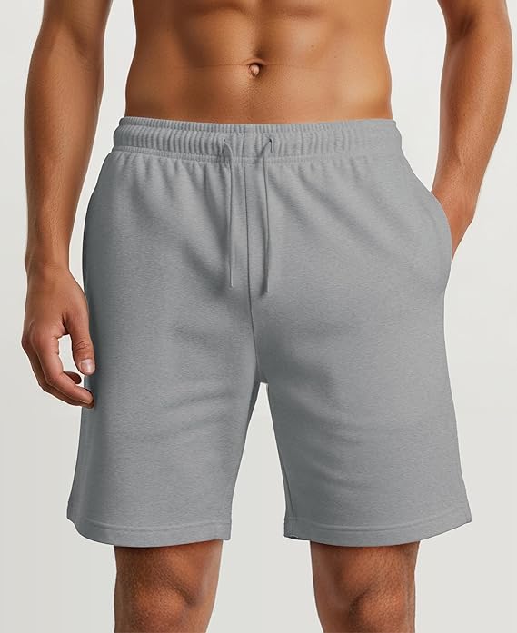 Men's French Terry Drawstring Shorts