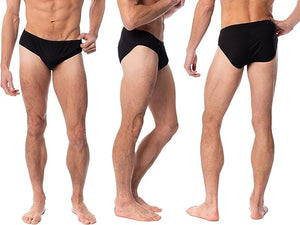 Men's All Natural Cotton Sport Briefs