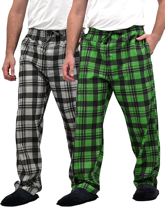 Men's Super Soft Woven Pajama & Sleep Long Lounge Pants