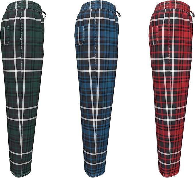 Men's Super Soft Woven Pajama & Sleep Long Lounge Pants