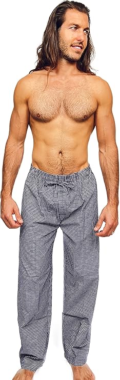 Men's Super Soft Woven Pajama & Sleep Long Lounge Pants