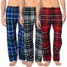 Men's Cotton Super Soft Flannel Plaid Pajama Pants