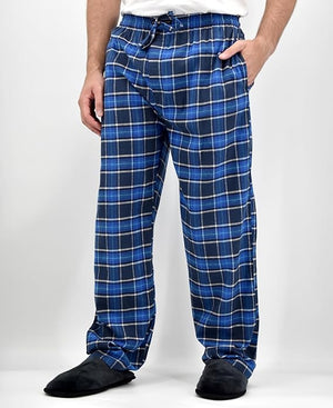 Men's Cotton Super Soft Flannel Plaid Pajama Pants