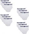 Cotton Underwear Briefs for Toddlers and Big Boys