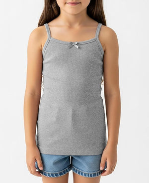 Girls' 100% Cotton Cami Tanks
