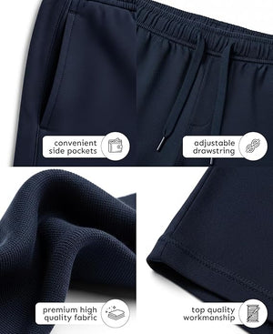 Men's French Terry Drawstring Shorts