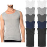 Men's Sleeveless Crew Cotton Muscle Tanks