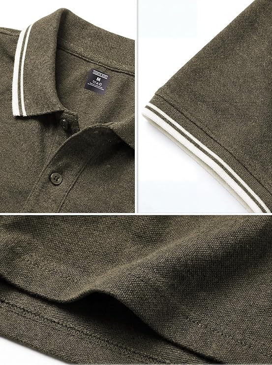 Men's Cotton Pique Polo Shirt