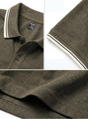 Men's Cotton Pique Polo Shirt