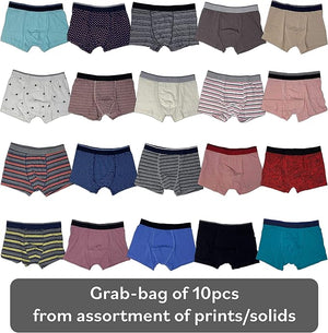 Men's Cotton Stretch Boxer Briefs