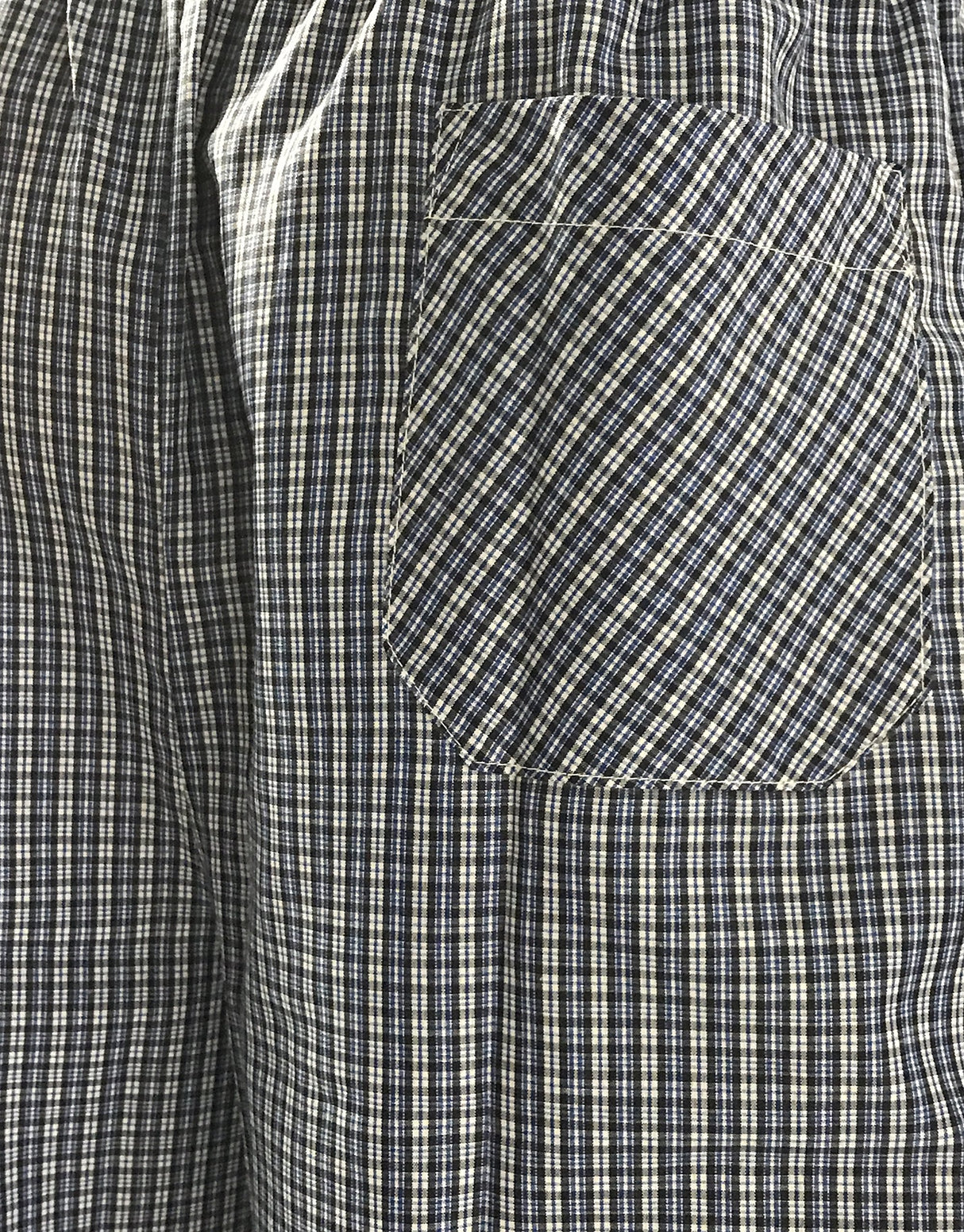 Men's Soft Poplin Woven Pajama & Sleep Jam Cargo Short Lounge Pants