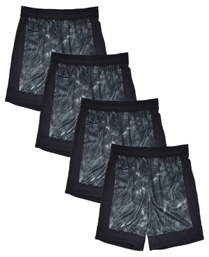 Boys Active Performance & Mesh Style Basketball Sport Shorts