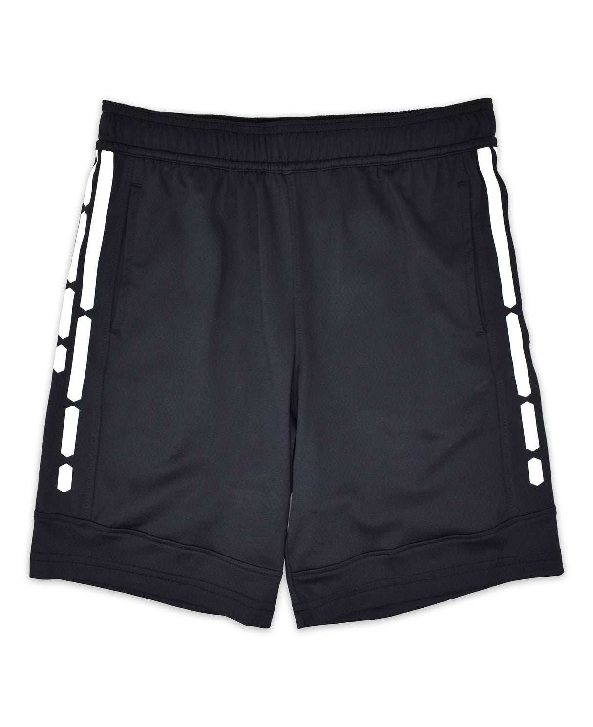 Boys Active Performance & Mesh Style Basketball Sport Shorts