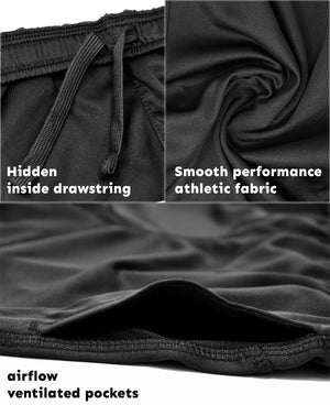 Boys Active Performance & Mesh Style Basketball Sport Shorts