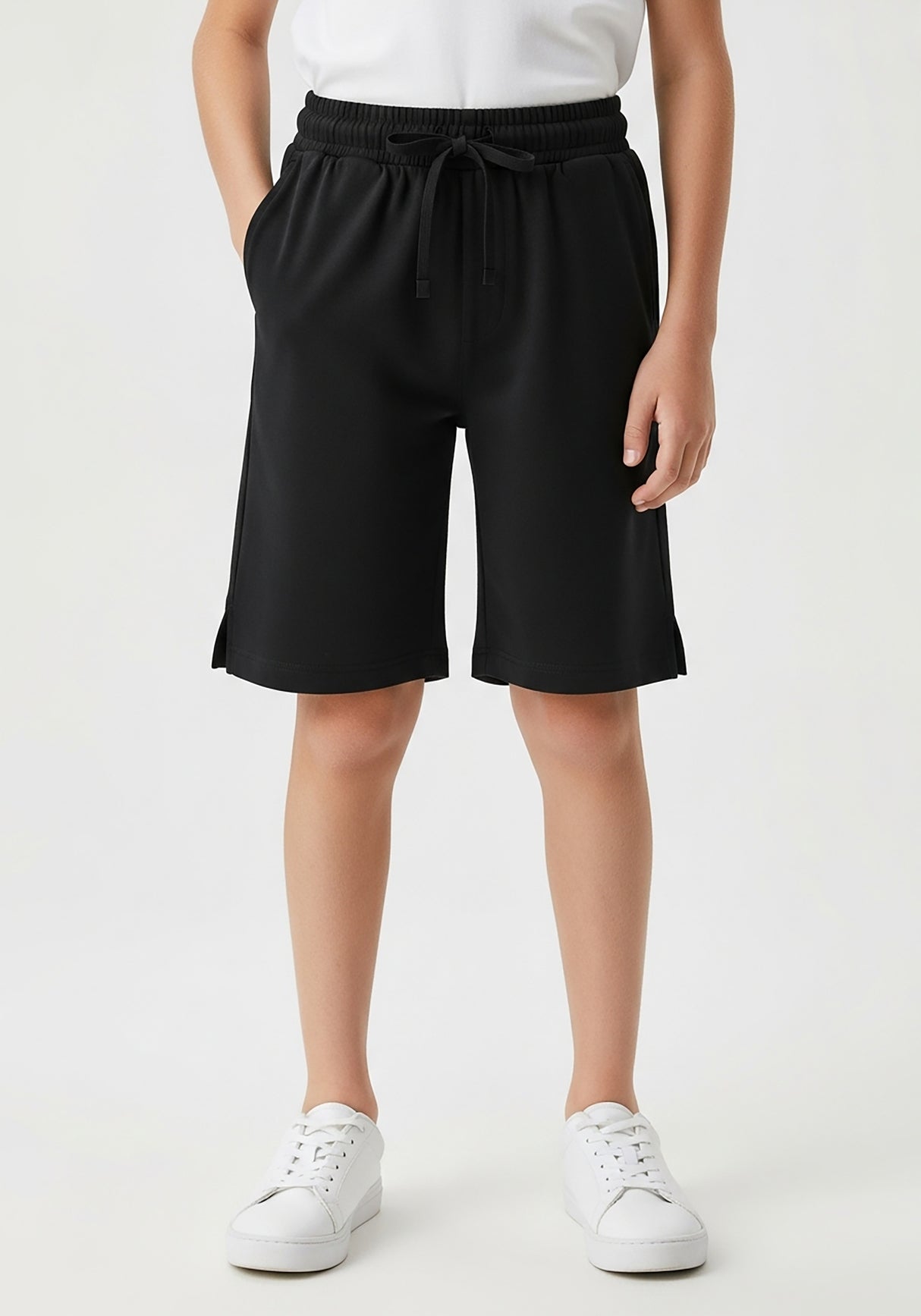 Boys Active Performance & Mesh Style Basketball Sport Shorts