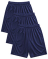 Boys Active Performance & Mesh Style Basketball Sport Shorts