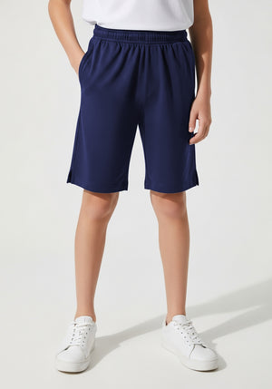 Boys Active Performance & Mesh Style Basketball Sport Shorts