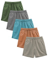 Boys Active Performance & Mesh Style Basketball Sport Shorts