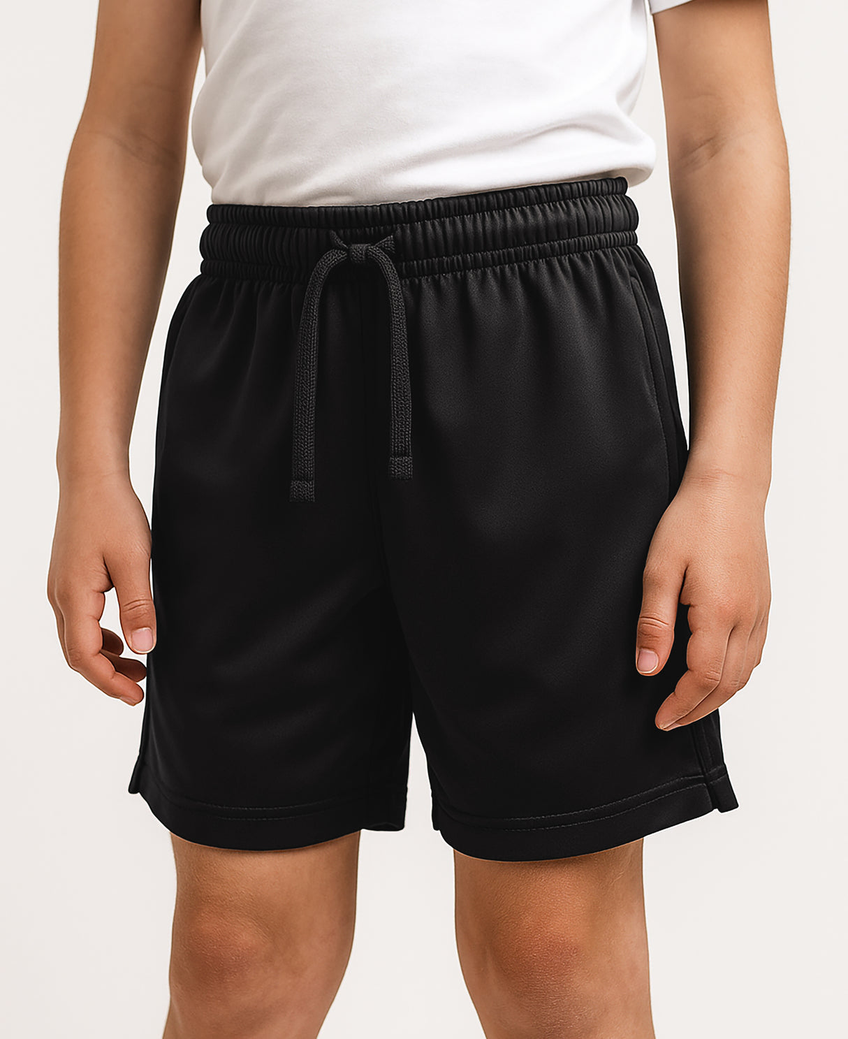 Boys Active Performance & Mesh Style Basketball Sport Shorts