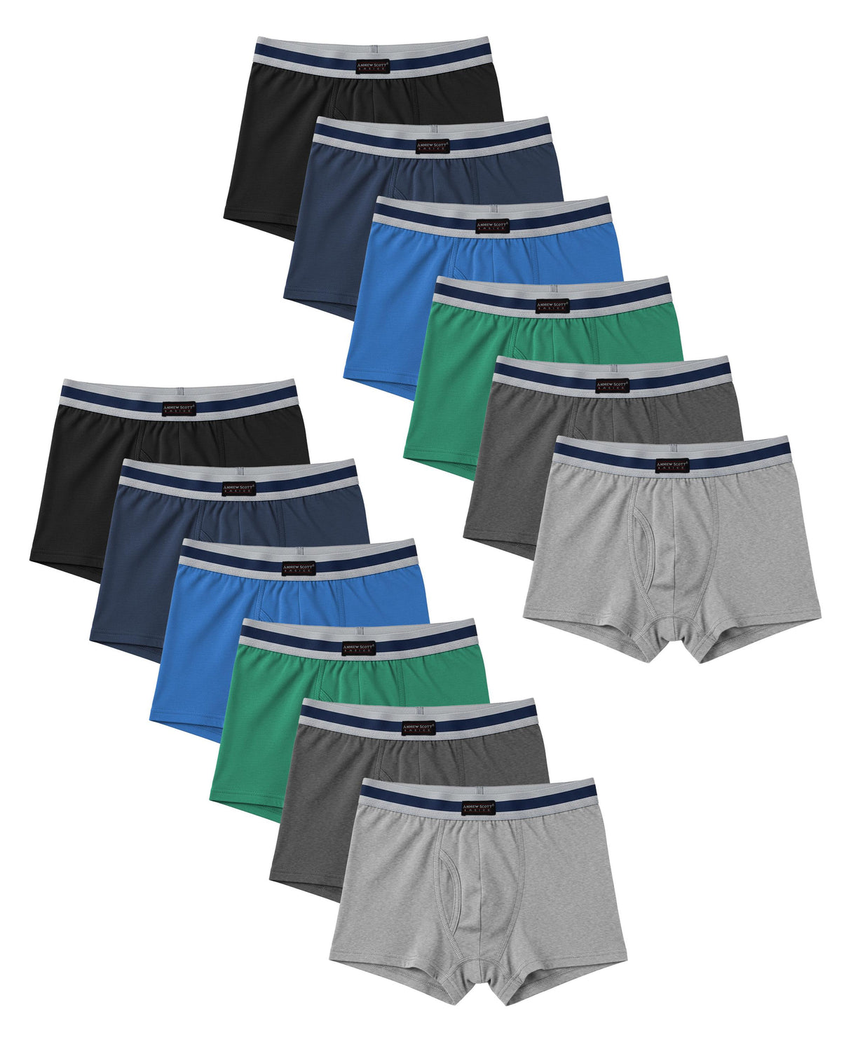 Boys Big Boys & Toddlers Cotton Knit Underwear Boxer Briefs