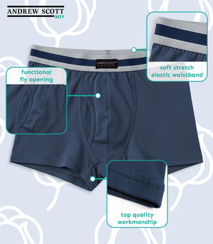 Boys Big Boys & Toddlers Cotton Knit Underwear Boxer Briefs