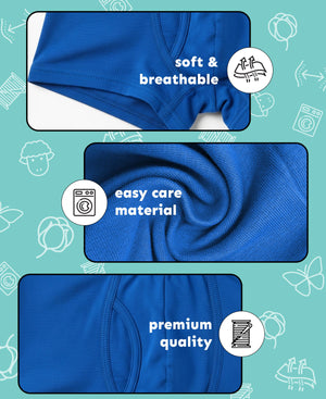 Boys Big Boys & Toddlers Cotton Knit Underwear Boxer Briefs