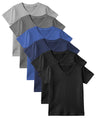 Boys' Cotton Stretch V Neck T Shirts