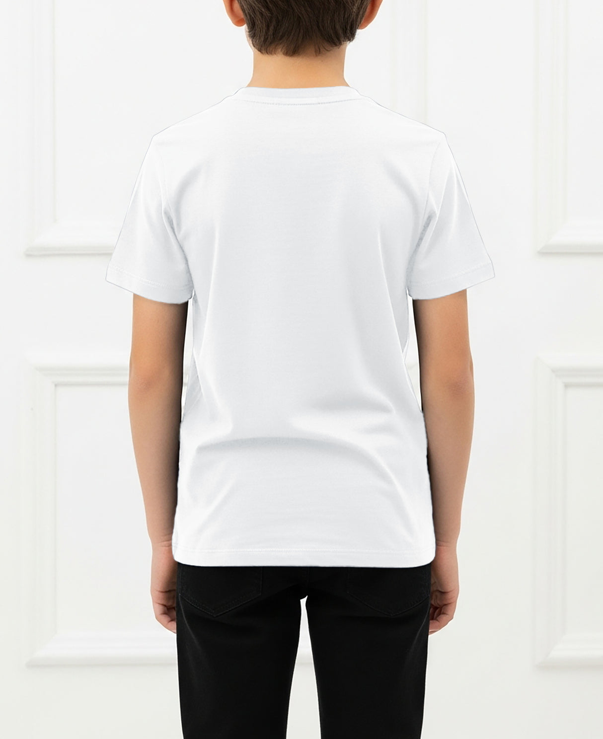 Boys' Cotton Stretch V Neck T Shirts