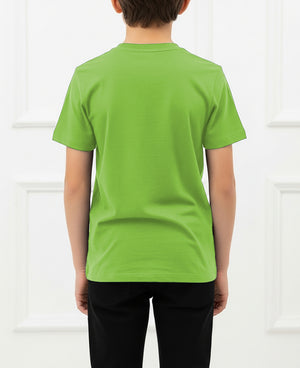 Boys Long Sleeve Cotton Base Layer Stretch Performace V-Neck Tops