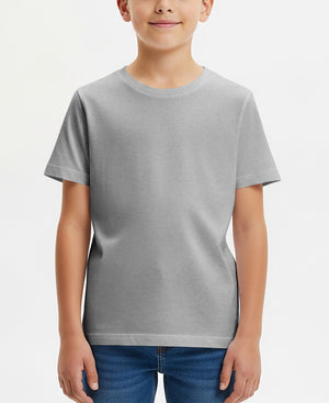 Boys' Crew-Neck Color T  Shirt