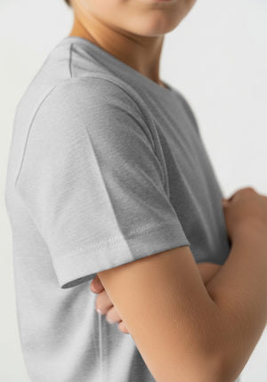 Boys' Crew-Neck Color T  Shirt