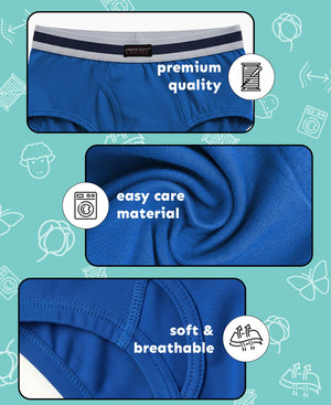 Cotton Underwear Briefs for Toddlers and Big Boys